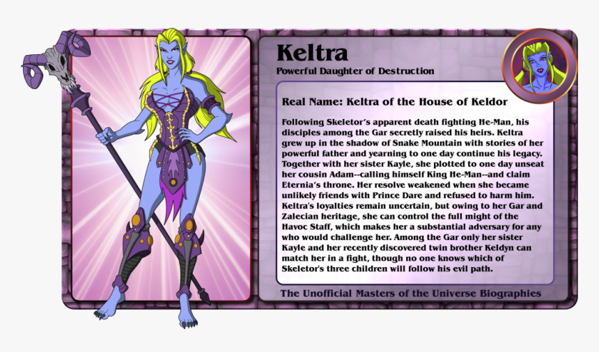 Fic Gbagok S Unnofficial Motu Fan Character Bios - He Man Fan Characters, HD Png Download