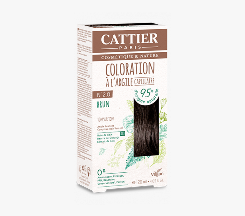 Coloration Ton Sur Ton Brun - Cattier, HD Png Download