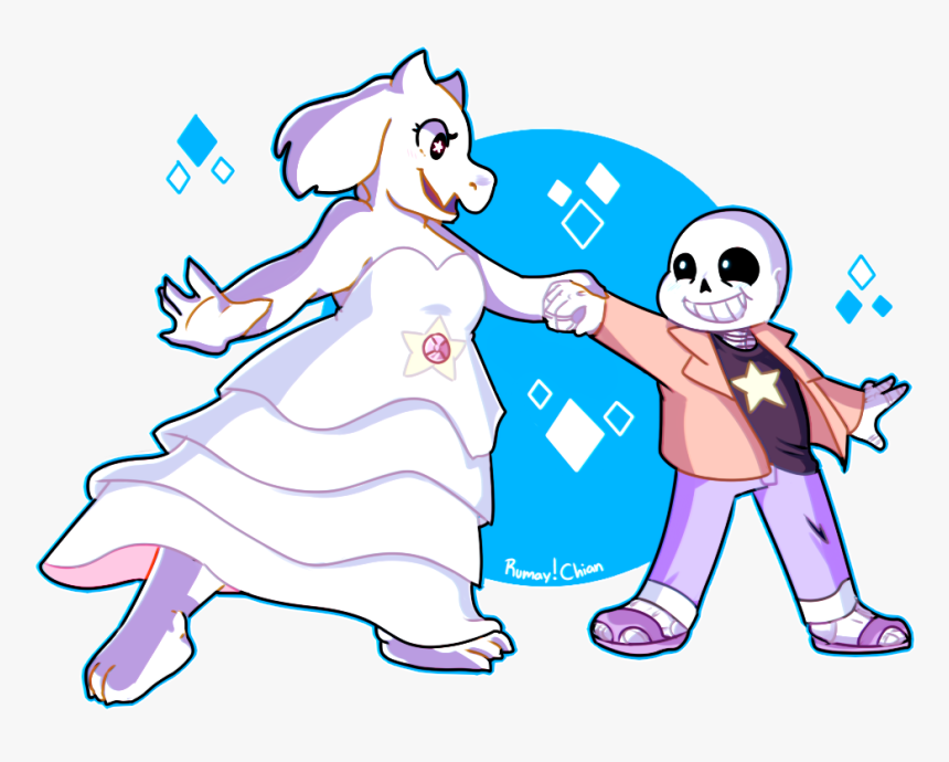 I M Not A Soriel Shipper - Cute Toriel X Sans, HD Png Download