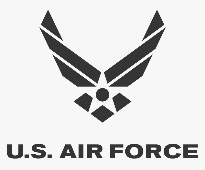 Black Air Force Logo, HD Png Download