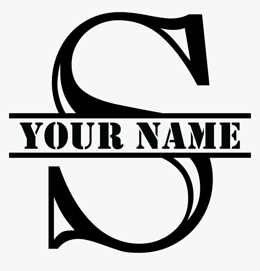 Personalized Split Monogram - La-96 Nike Missile Site, HD Png Download