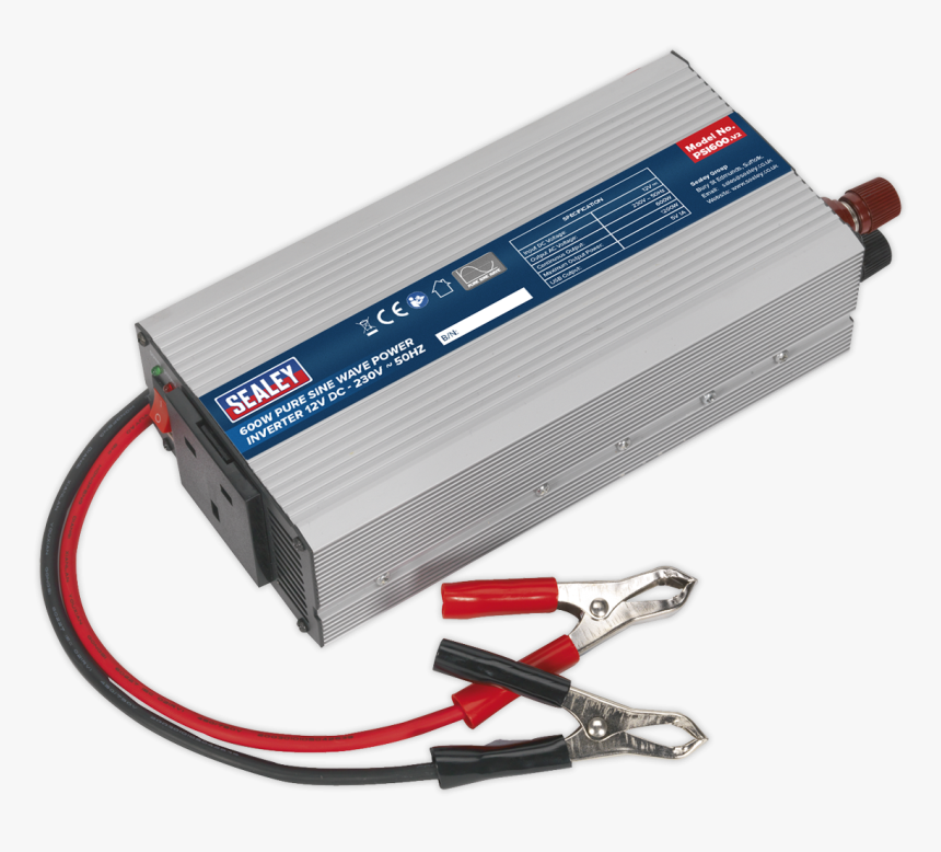 Sealey Psi1000 1000w Pure Sine Wave Power Inverter, HD Png Download