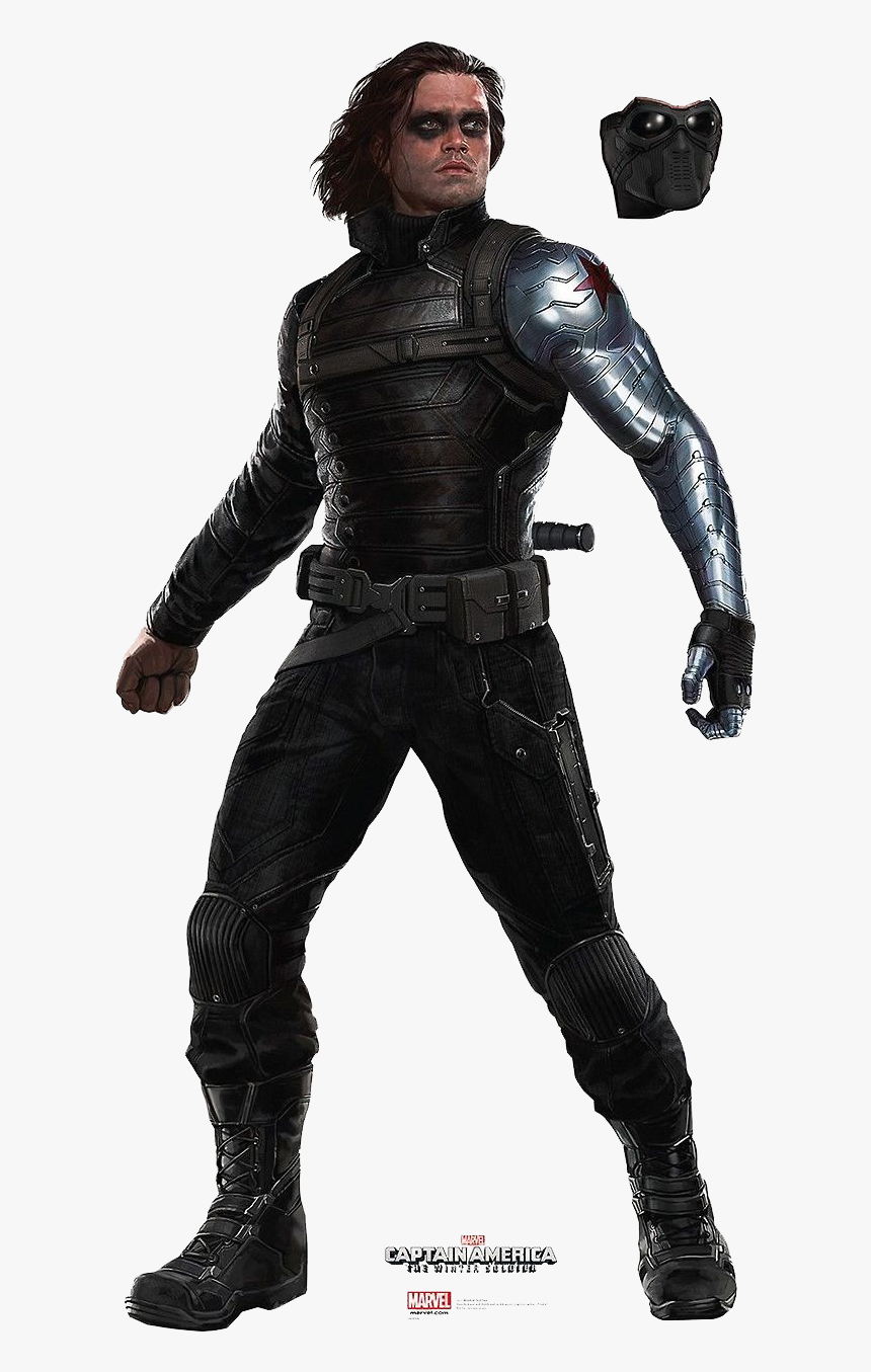 Winter Soldier Bucky Png Transparent Image - Winter Soldier Captain America Png, Png Download
