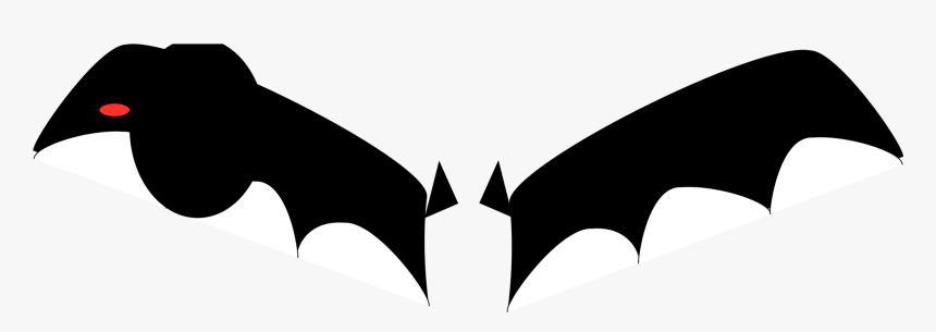 Bat,silhouette,logo - Bat Clip Art, HD Png Download