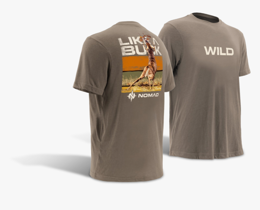 Ryan Kirby Nomad Wild Like A Buck Nomad Tees, HD Png Download