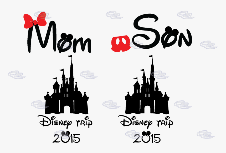 Disney Castle Mickeymouse Disneyworld Disnyland Disneyc - Disney Castle Silhouette Png, Transparent Png