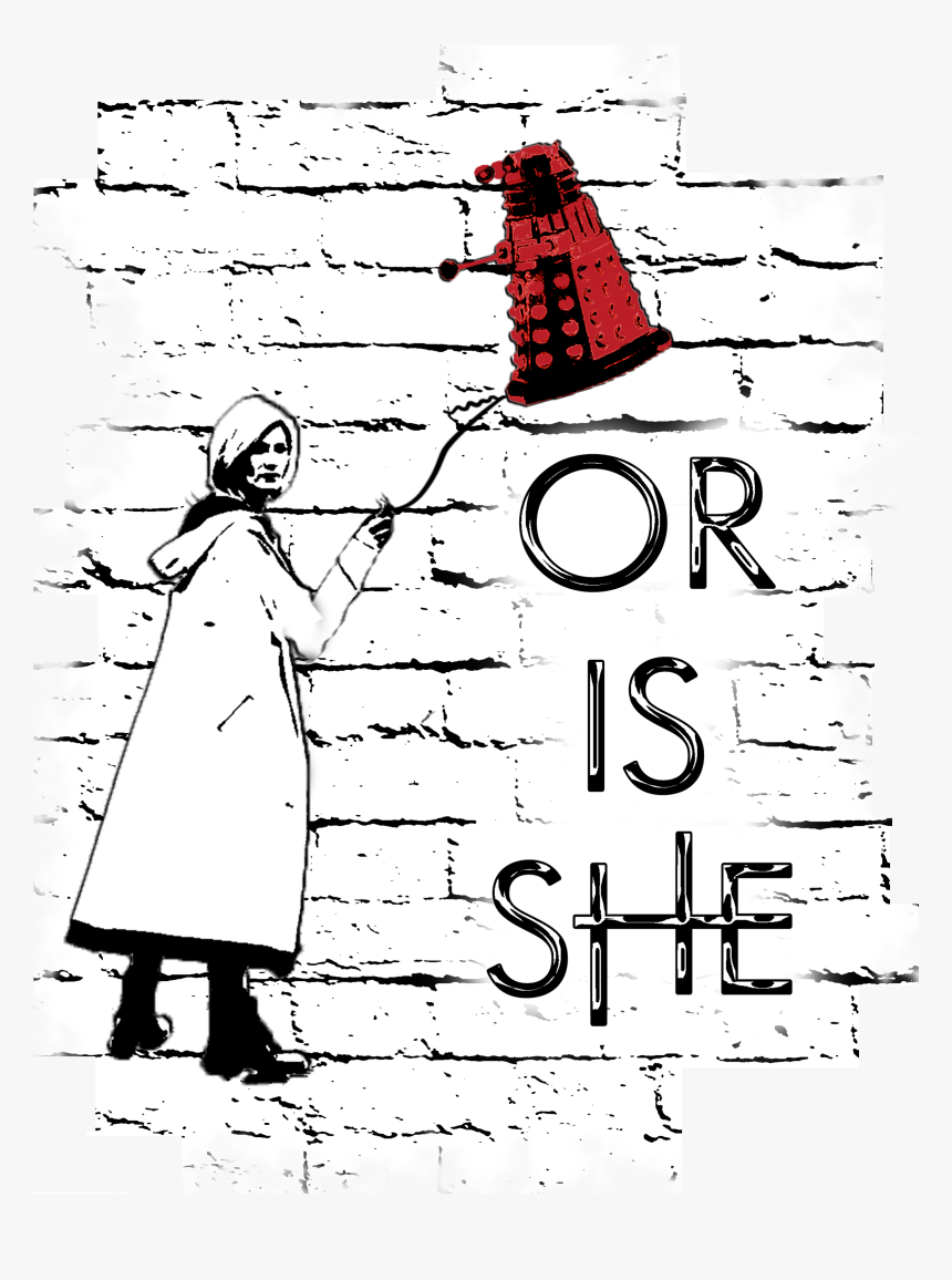 13th Doctor Banksy, HD Png Download