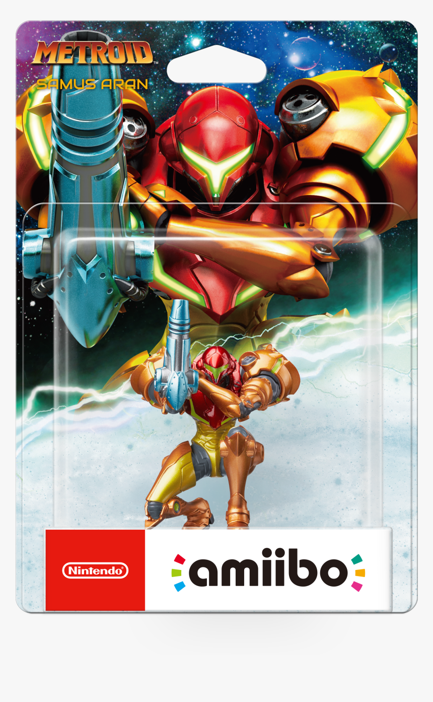 Transparent Samus Aran Png - Amiibo Metroid Samus Aran, Png Download