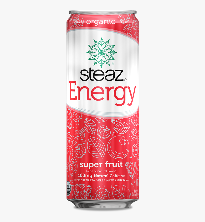 Image - Steaz Energy, HD Png Download