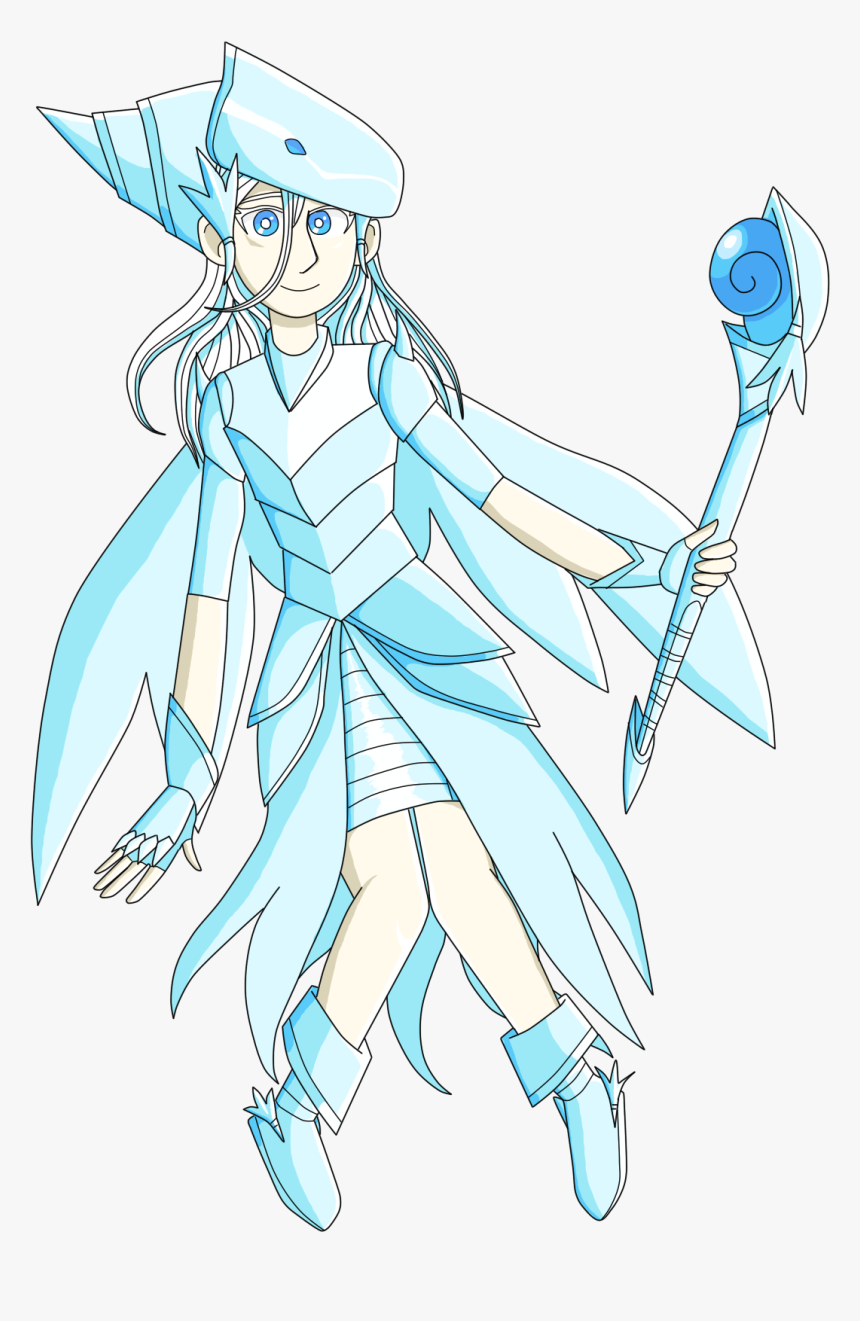 Blue Eyes Dragon Magician
i Made A Blue-eye Fusion - Cartoon, HD Png Download