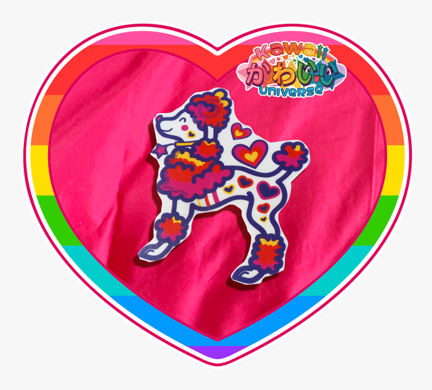 Kawaii Universe Cute Doodle Poodle Sticker Pic 01, HD Png Download