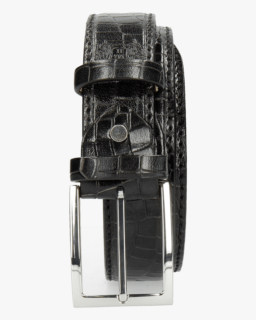 Belts Larry 2 Crock Black Classic Buckle - Belt, HD Png Download