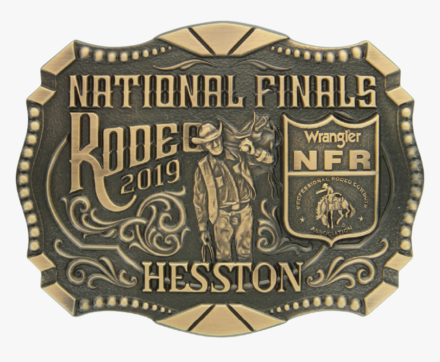 Hess119b Brass Belt Buckle - Wrangler, HD Png Download