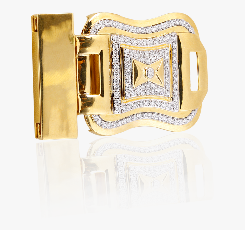 Stunning Diamond Belt Buckle - Engagement Ring, HD Png Download