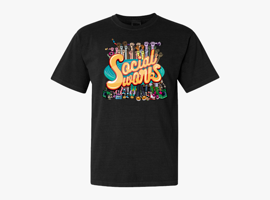 Socialworks Mockups Black Front, HD Png Download
