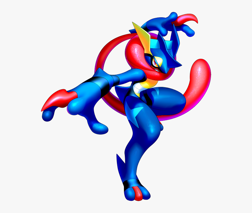 Pokemon Fusion Greninja And Toxicroak, HD Png Download