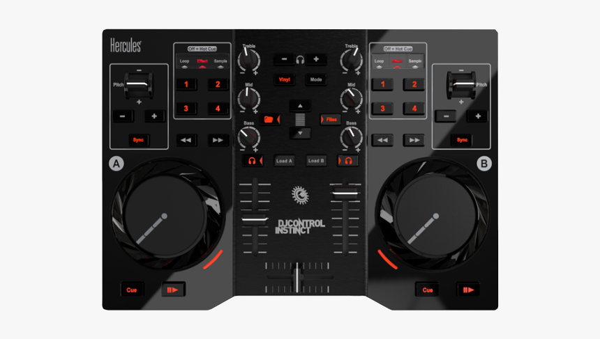 Djuced Hercules Dj Control Instinct, HD Png Download