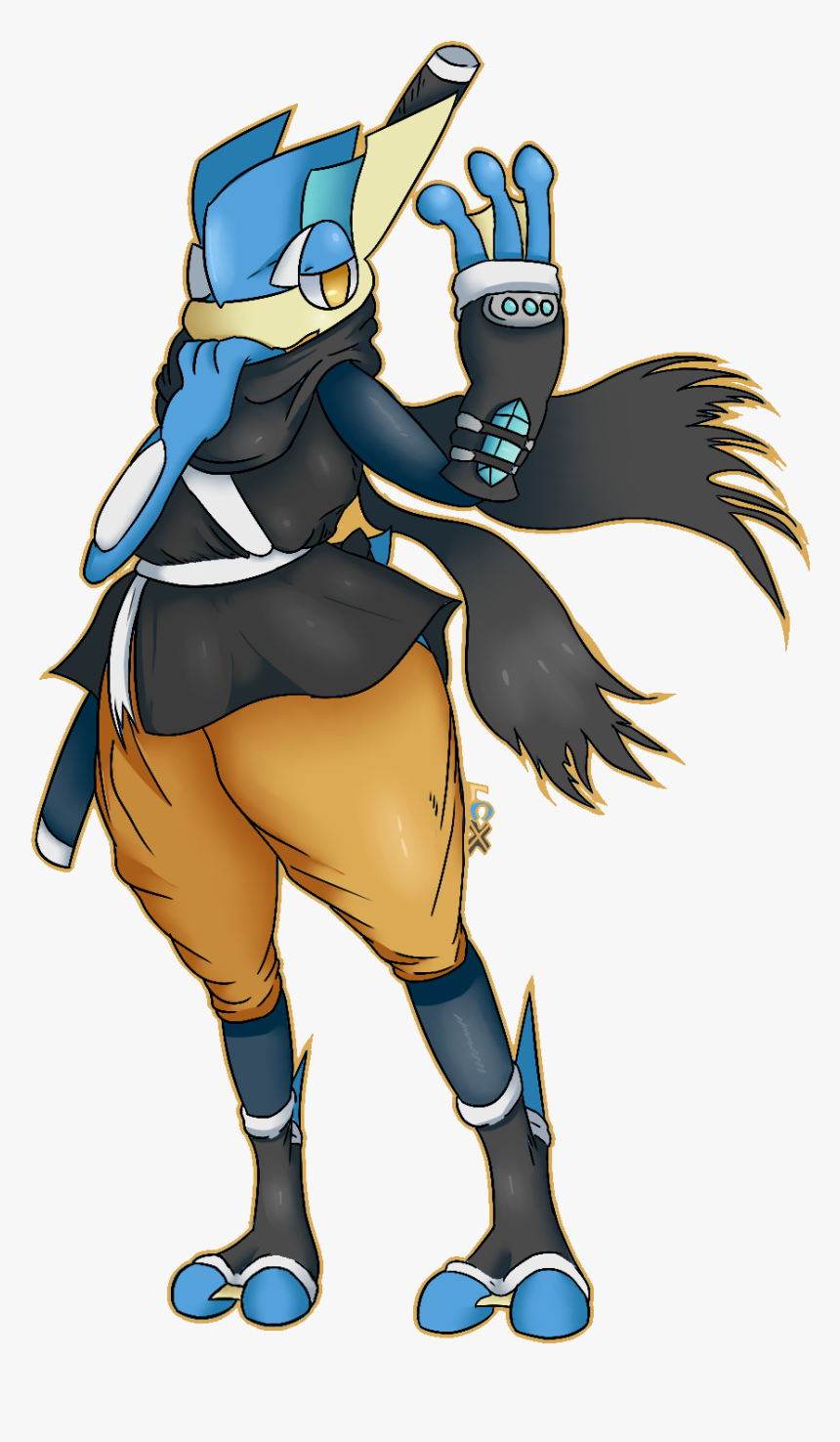 Ninja Greninja - Greninja Ninja, HD Png Download