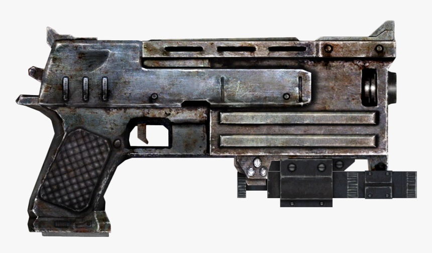 Fallout Weapon Png - Fallout 4 Silenced 10mm, Transparent Png