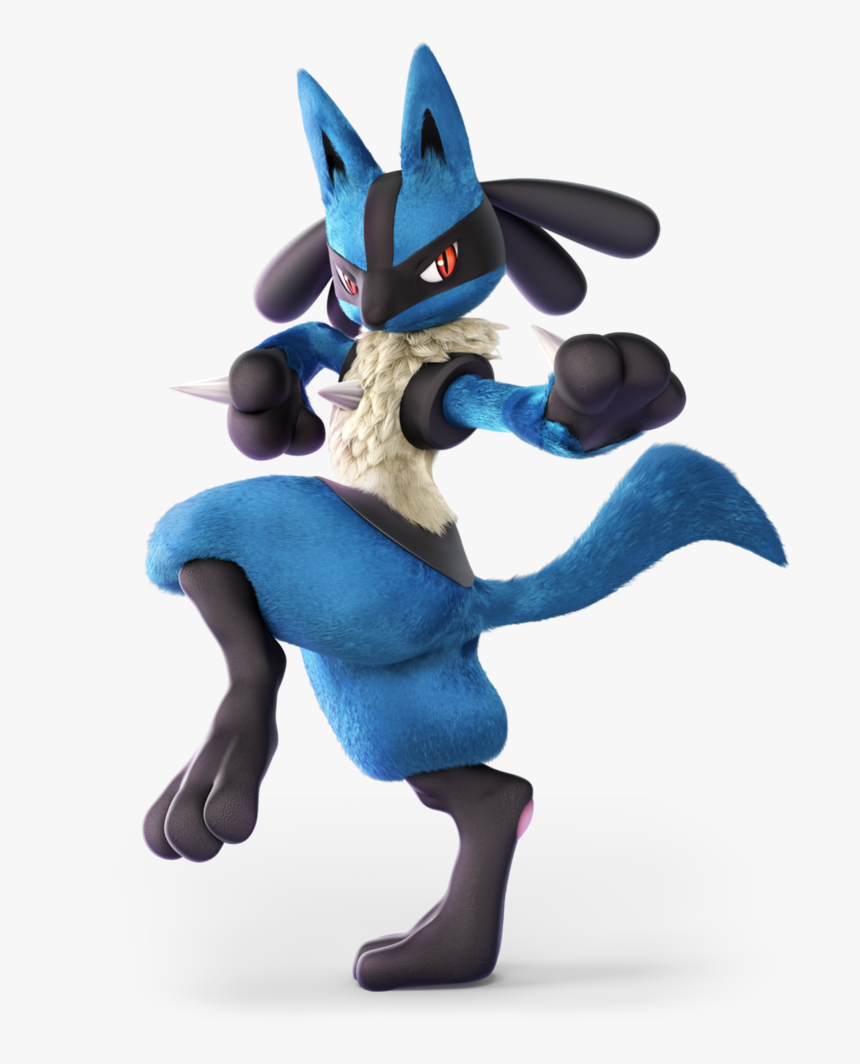 1200px-lucario Ssbu - Super Smash Bros Ultimate Lucario Render, HD Png Download