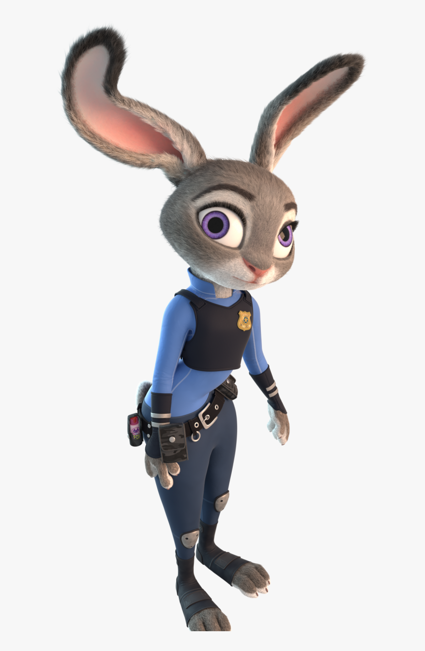 Rabbit Cop - Cartoon, HD Png Download