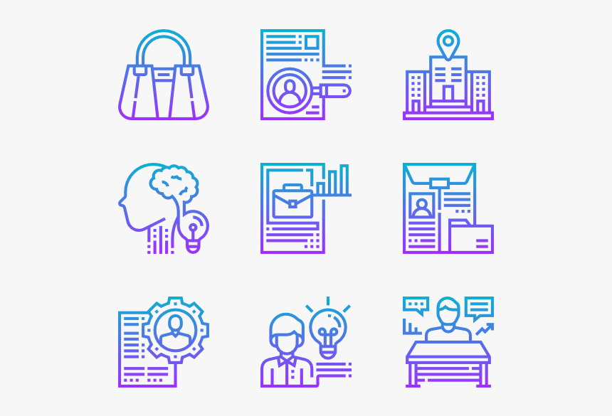 Resume Icons Png, Transparent Png