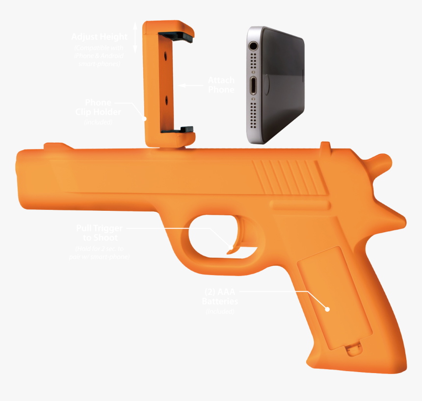 Fun Factory Candy Augmented Reality Gaming Gun - Ranged Weapon, HD Png Download