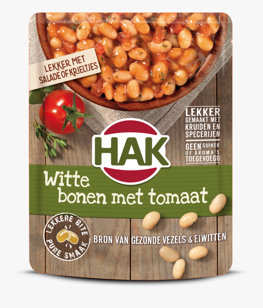 White Beans With Tomato - Hak Doperwten Linzen Mais, HD Png Download