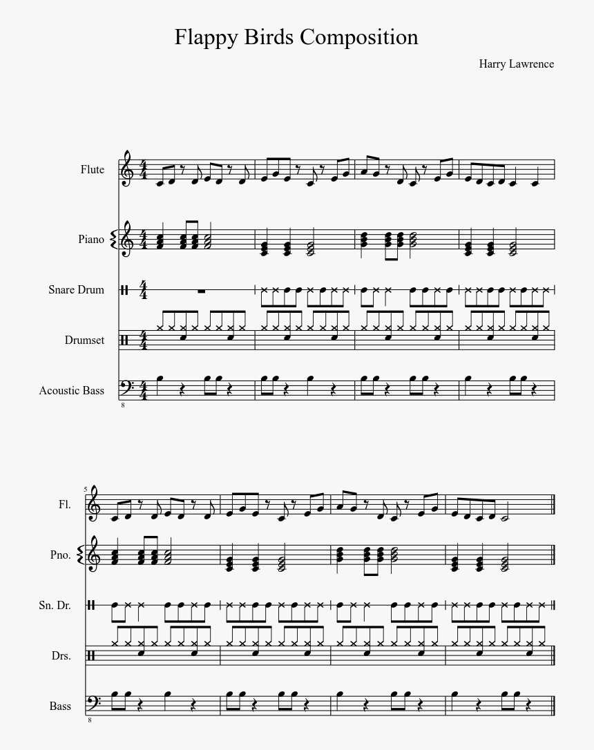 Sheet Music, HD Png Download