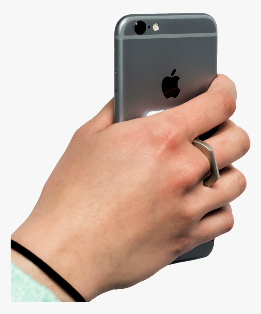 Multi Function Phone Ring Grip Holder Kickstand 360 - Iphone, HD Png Download