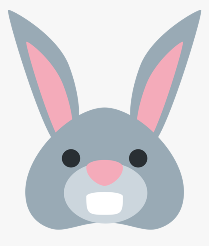 Phone Emoji Twitter Twitteremoji Bunny Bunnyemoji Freet - Rabbit Emoji Twitter, HD Png Download