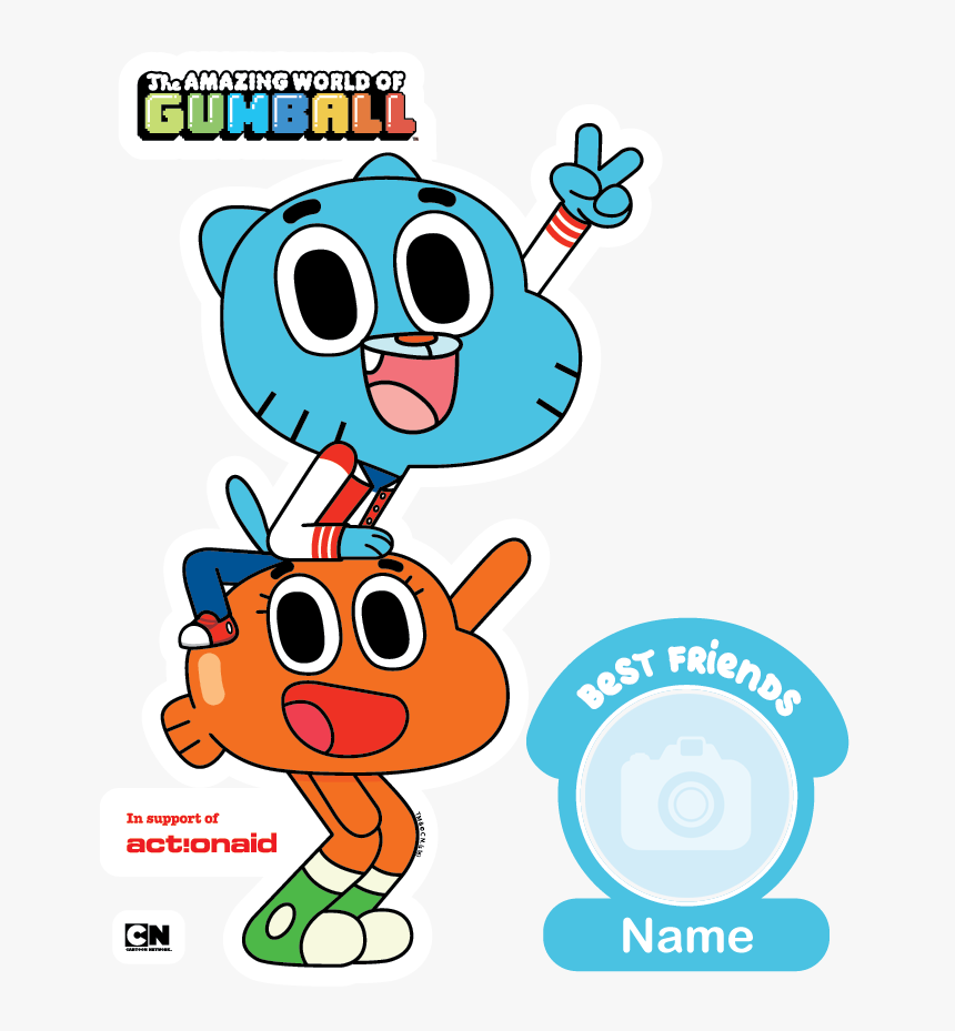 Amazing World Of Gumball - Amazing World Of Gumball Best Friends, HD Png Download