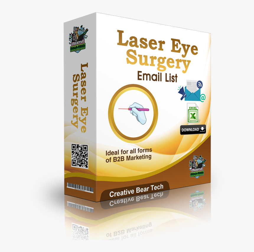 Laser Eye Surgery Email List - Graphic Design, HD Png Download