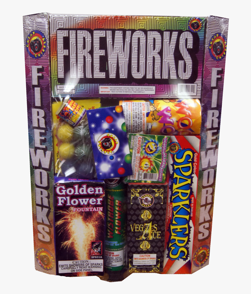 Gold Fireworks Png, Transparent Png
