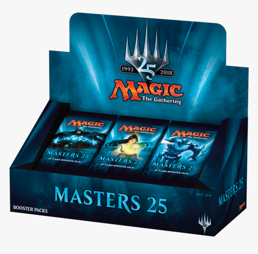 Transparent Magic The Gathering Png - Masters 25 Booster Box, Png Download