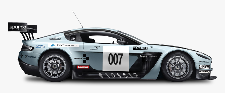 Blue Aston Martin Vantage Gt3 Car - Aston Martin Gt3 Png, Transparent Png