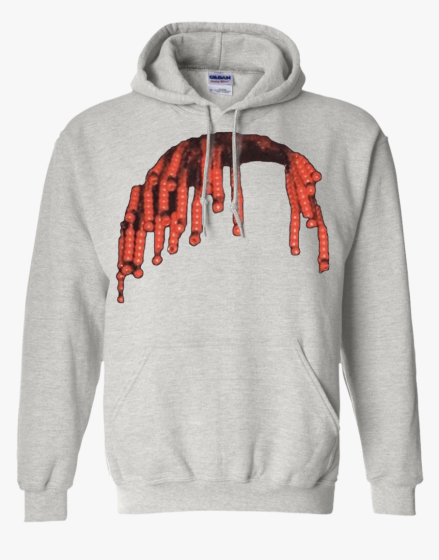 Lil Achty Hair Lil Yachty Pullover Hoodie 8 Oz Ash - Ten Toes Down Merch, HD Png Download