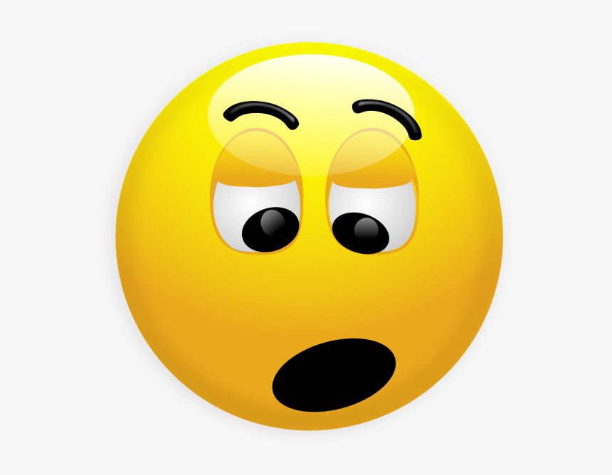 Sm - Smiley Bored, HD Png Download