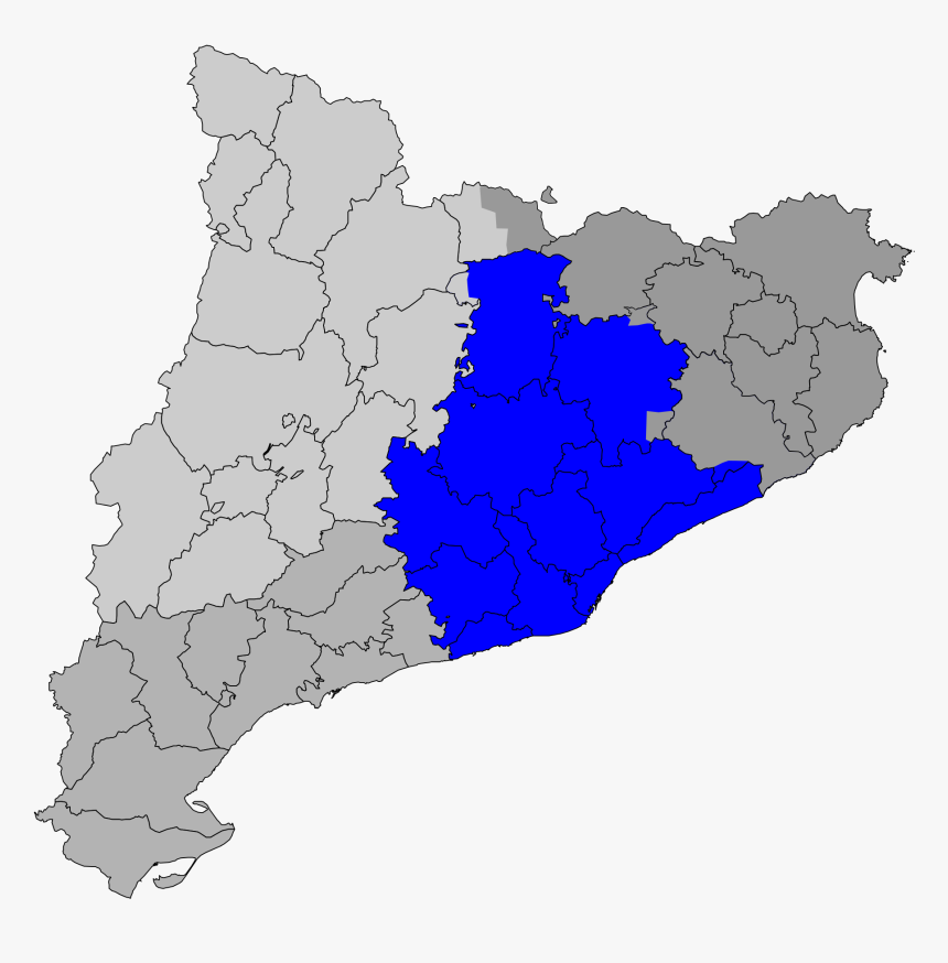 Thumb Image - Mapa De Comarques De Catalunya, HD Png Download