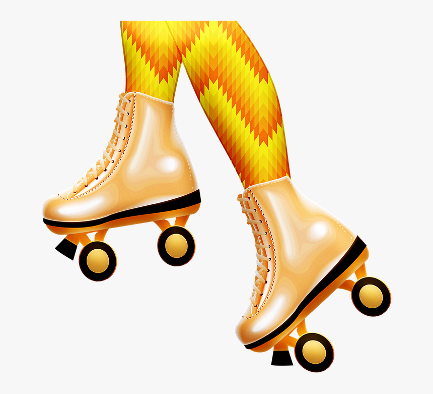 Roller Skate Drawing Legs, HD Png Download