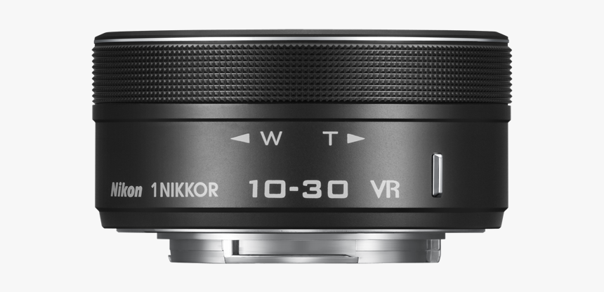 Black - Nikon 1 Nikkor 10 30mm 3.5 5.6 Vr Lens, HD Png Download