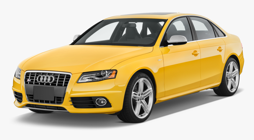 Yellow Audi Png Image - 2010 Audi S4 Sedan, Transparent Png