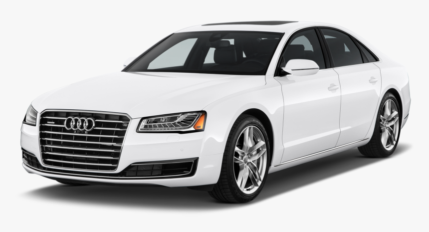 Clipart Car Convertible - Audi A8 2017 White, HD Png Download