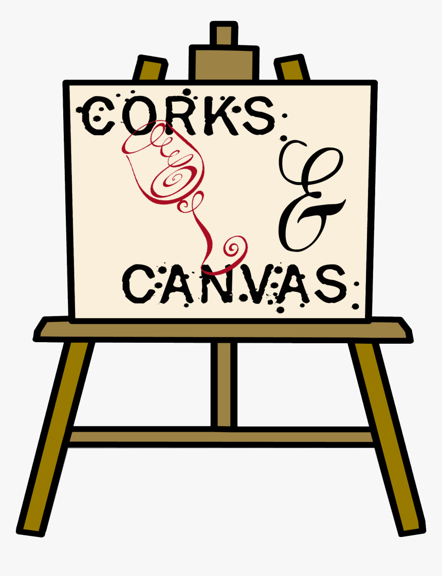 Corks Logo No Background From The Heart - Easel Clipart Png, Transparent Png