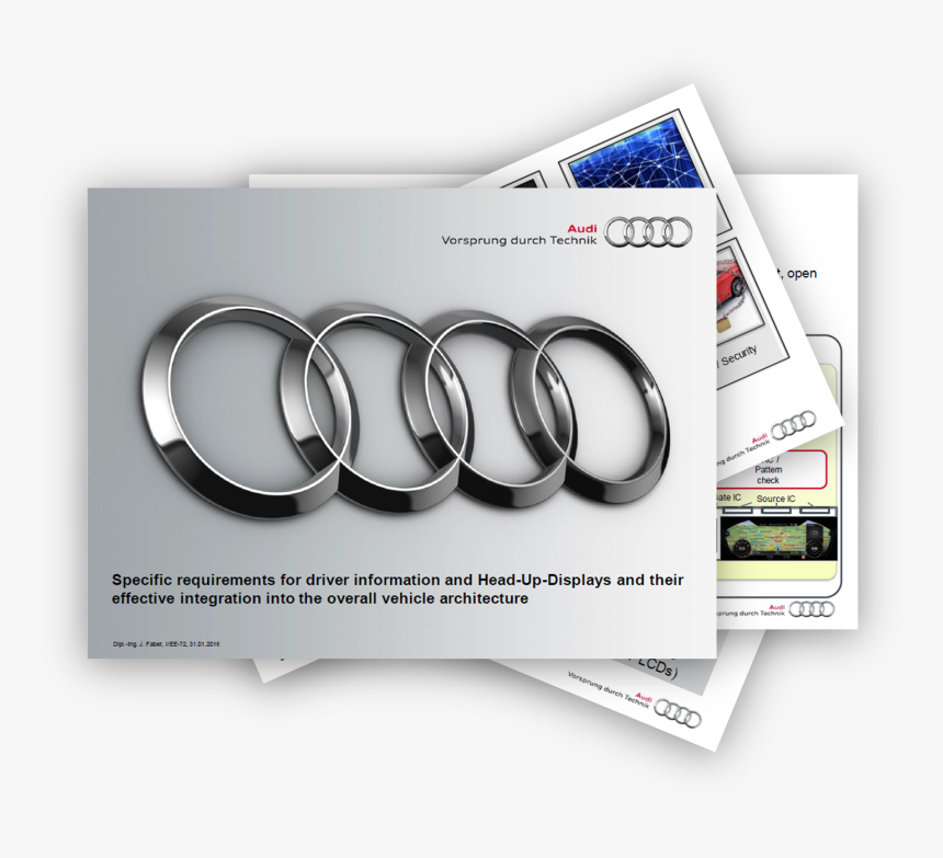Jan Faber From Audi About Specific Requirements For - Audi, HD Png Download