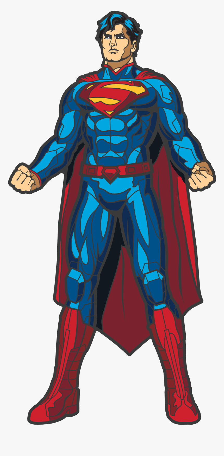 Superman Figpin, HD Png Download