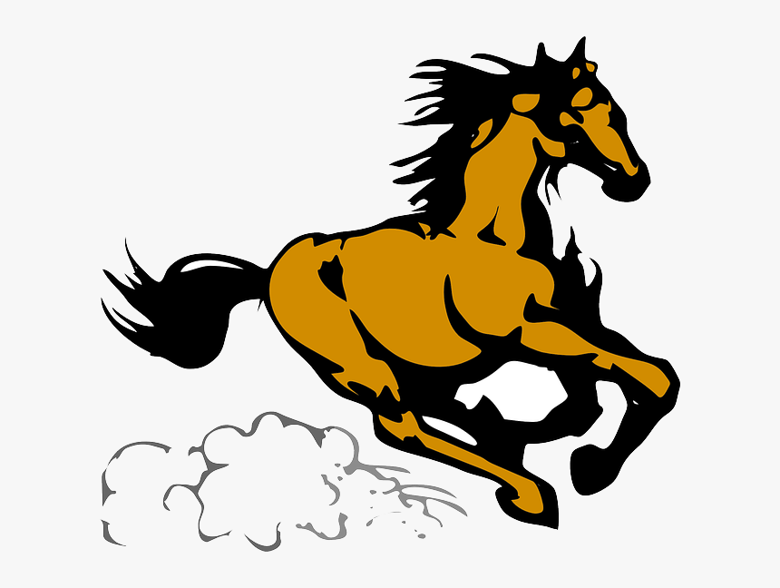 Horse Running Clipart, HD Png Download