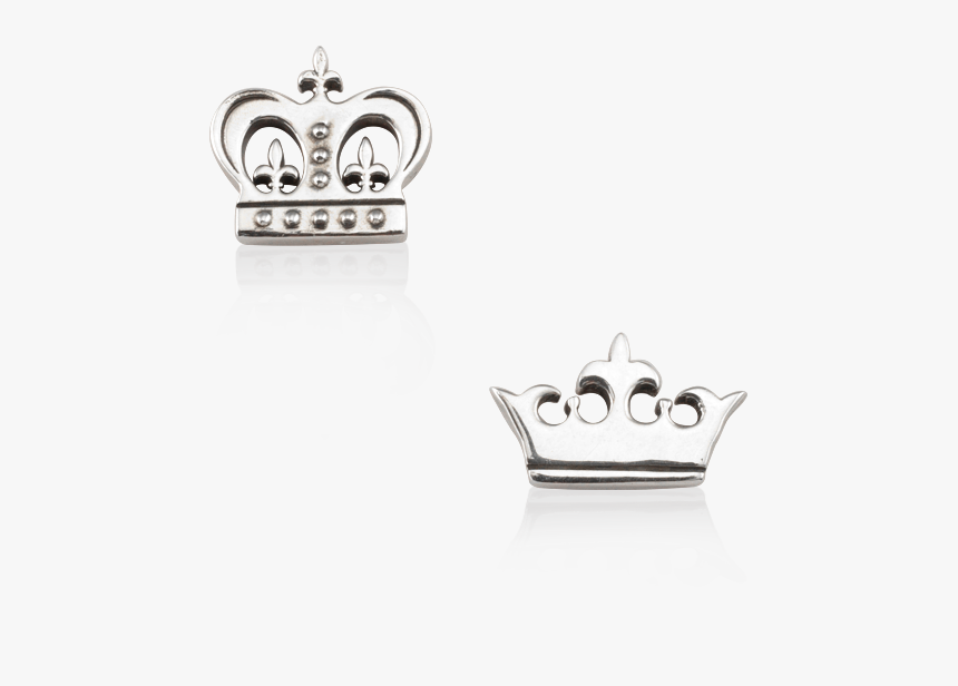 King And Queen Crown Earrings - Yacht, HD Png Download