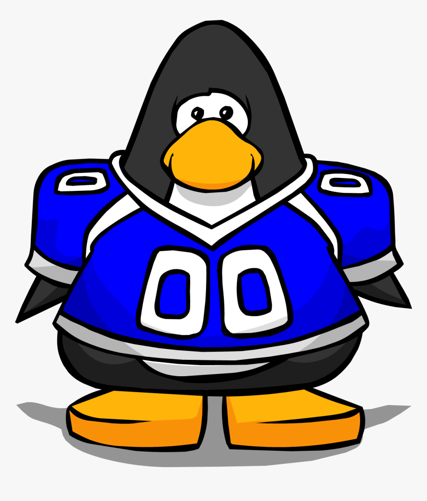 Penguin Clipart Football - Club Penguin Maroon Penguin, HD Png Download
