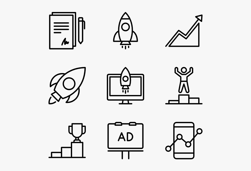 Paint Brush Icon Line, HD Png Download